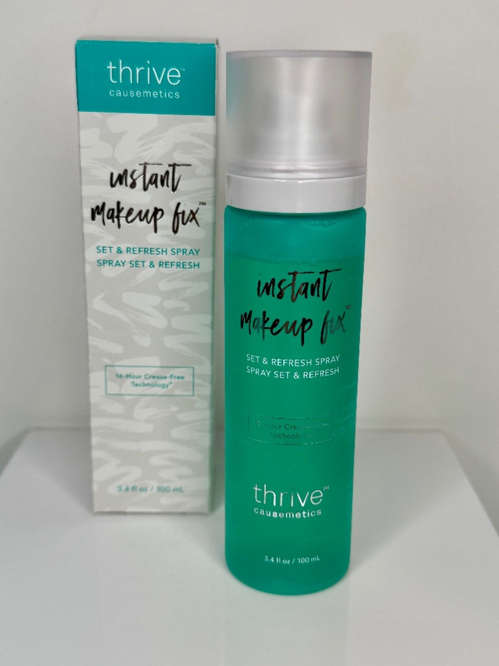 thrive Instant Makeup Fix Set & Refresh Spray NIB